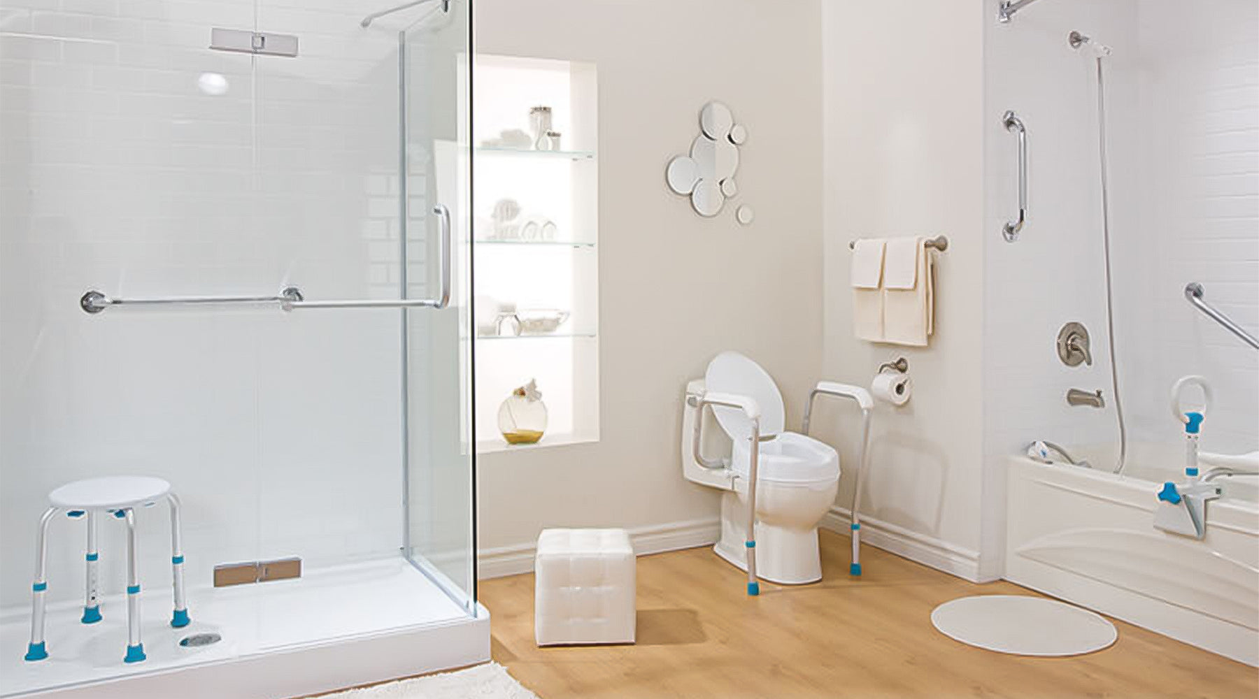 Transform Your Bathroom Into A Safe Haven With These Essential Mobility Products.