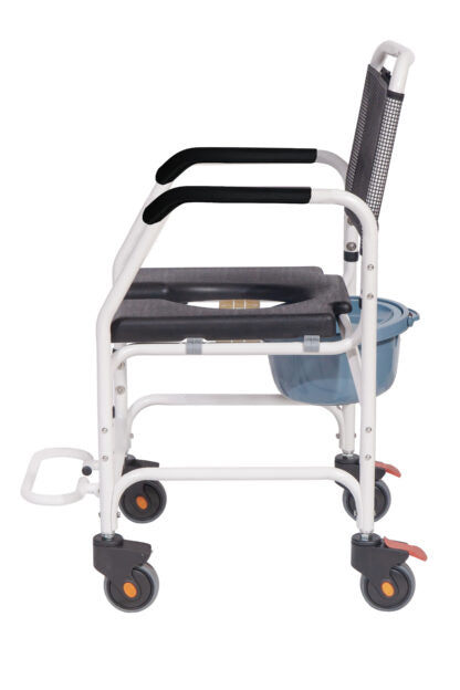 ASPER Aluminium Wheelchair with Commode