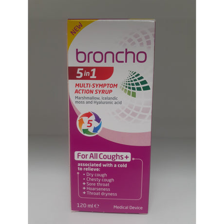 Broncho 5 in 1 Multi-Symptom Action Syrup 120ml