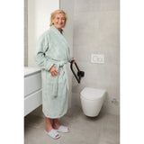 SecuCare Toilet bar foldable Premium black