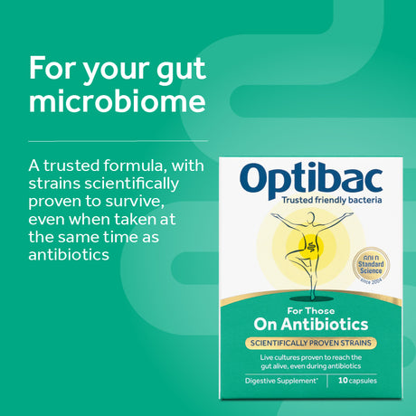 Optibac For Those On Antibiotics Capsules 10s