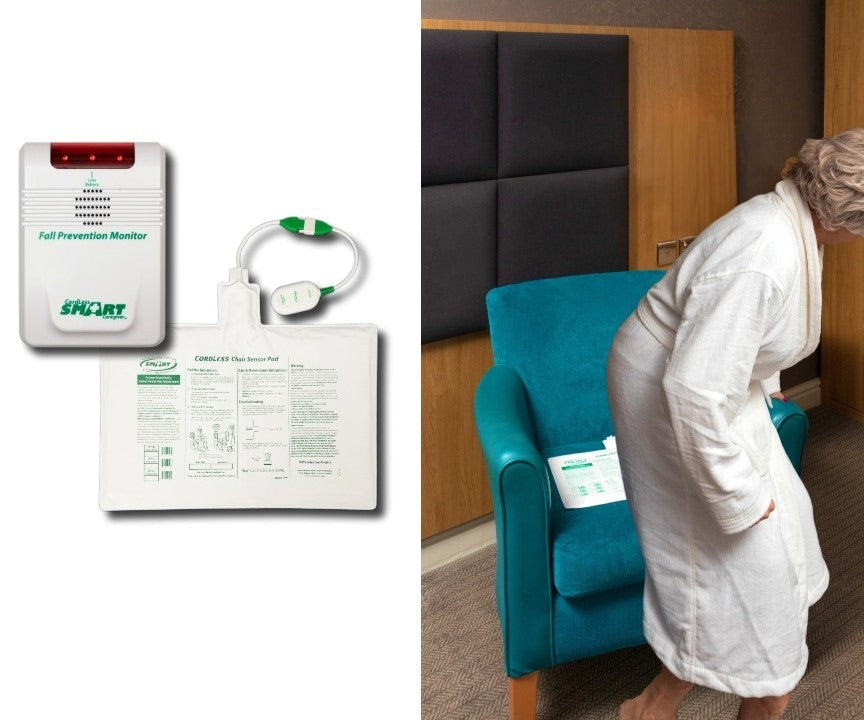 Wireless Alarm Monitor With Chair Pad Sensor (Package)