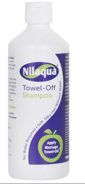 Nilaqua No Rinse Waterless Shampoo