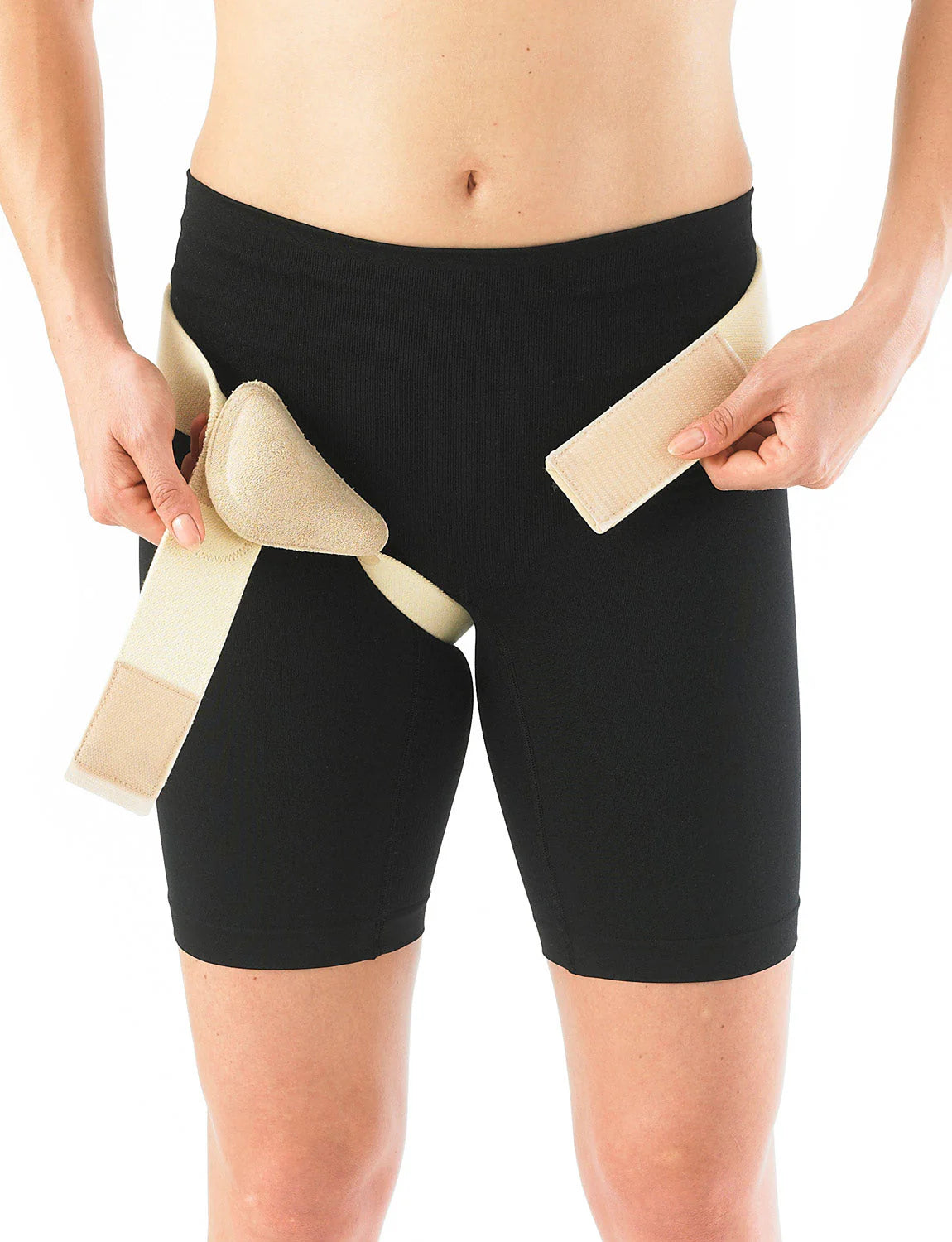 Lower Abdominal Hernia Support (Single-Sided)