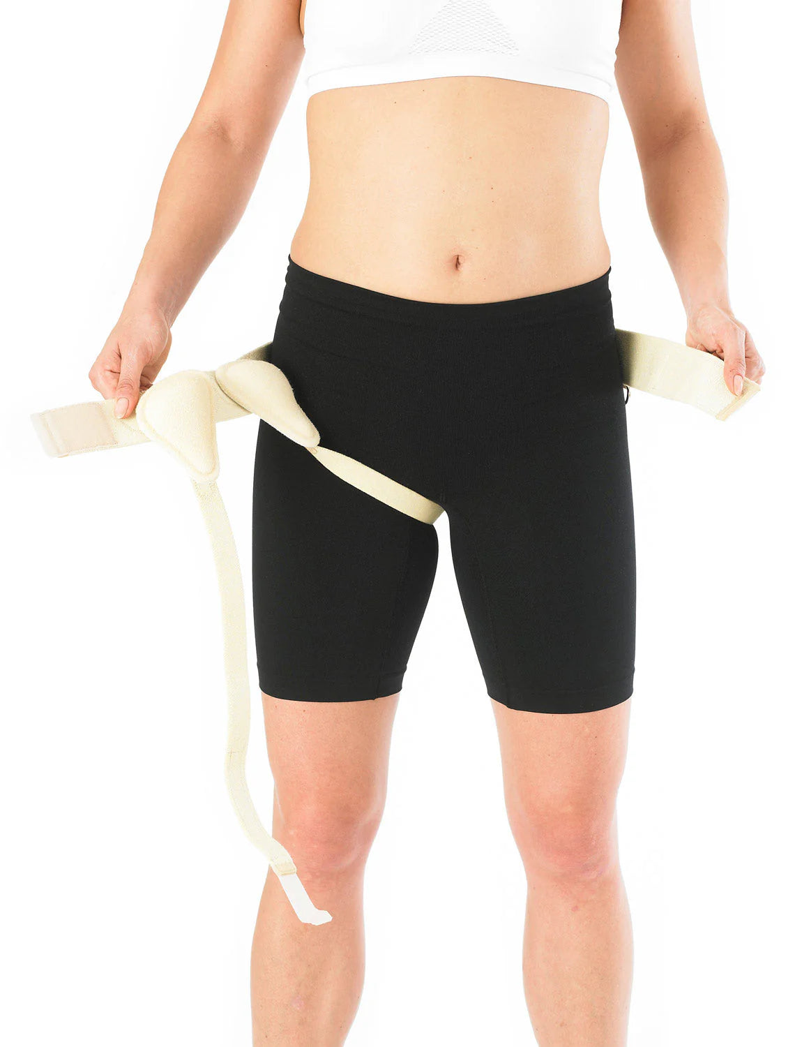 Lower Abdominal Hernia Support (Double-Sided)