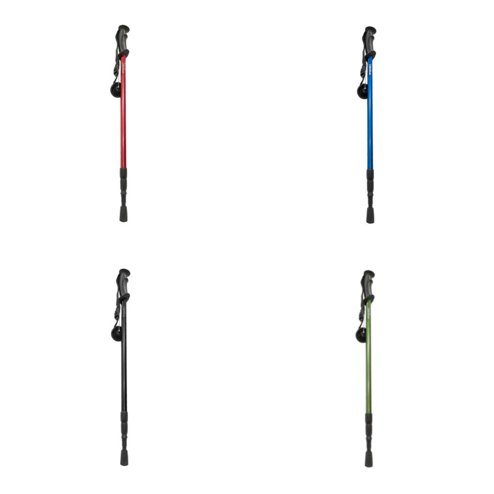 Telescopic trekking pole sales