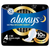 Always Ultra Secure Night (Size 4) Sanitary Pads With Wings
