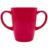 Two Handled Melamine 'China' Tea Cup