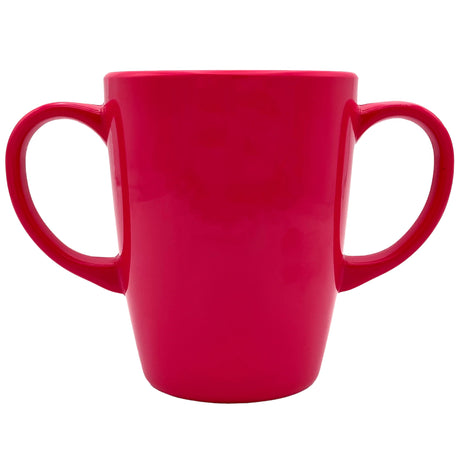 Two Handled Melamine 'China' Tea Cup