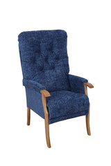 Avon High-Backed Oak Fireside Chair
