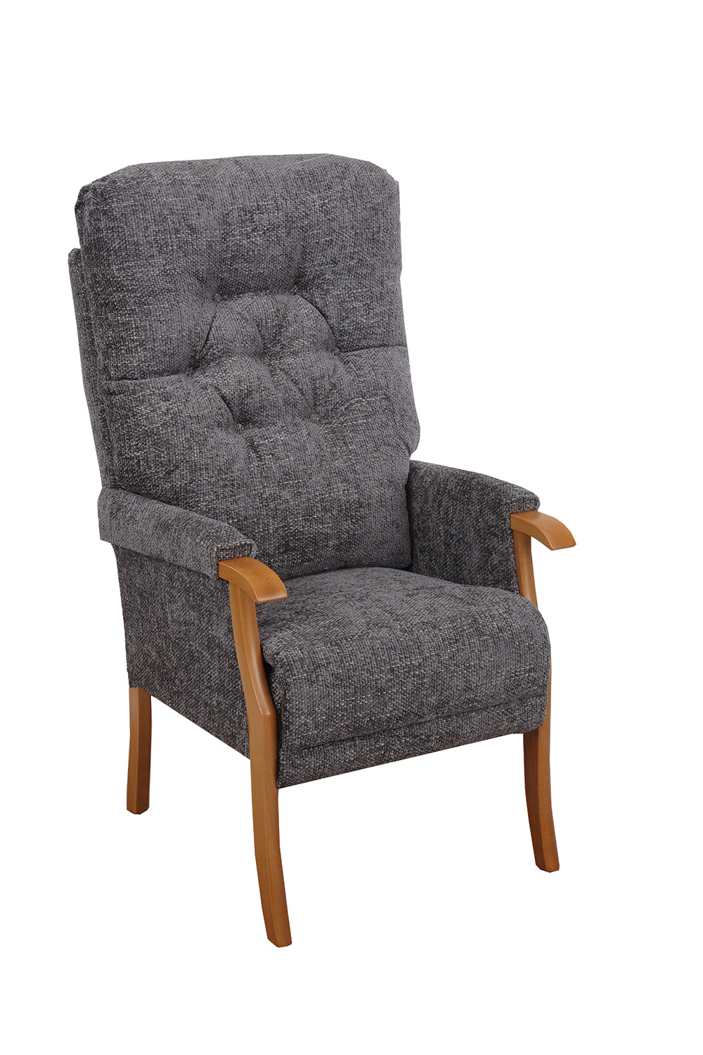 Avon High-Backed Oak Fireside Chair