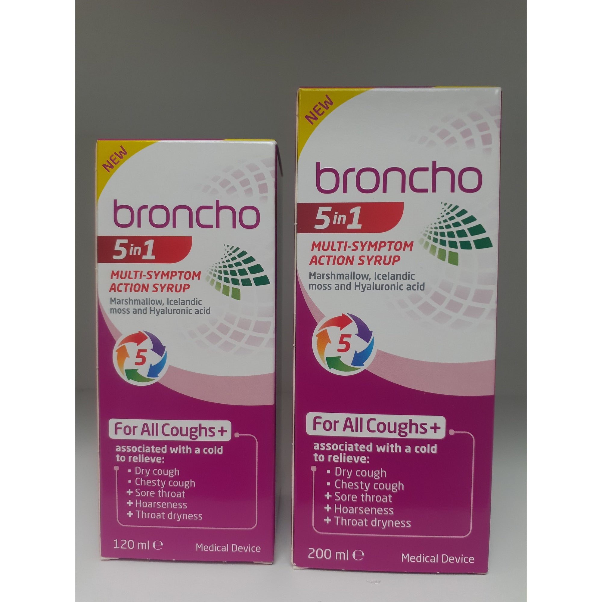 Broncho 5 in 1 Multi-Symptom Action Syrup