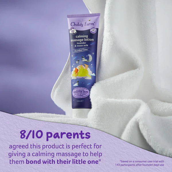 CHILDS FARM calming massage lotion LAVENDER & MOON MILK