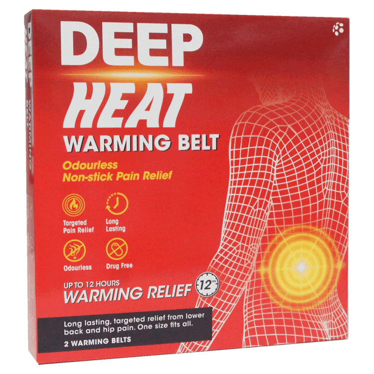 Deep Heat Warming Belt (2 Pack)