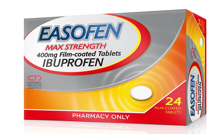 Easofen 400mg Ibuprofen Max Strength Tablets