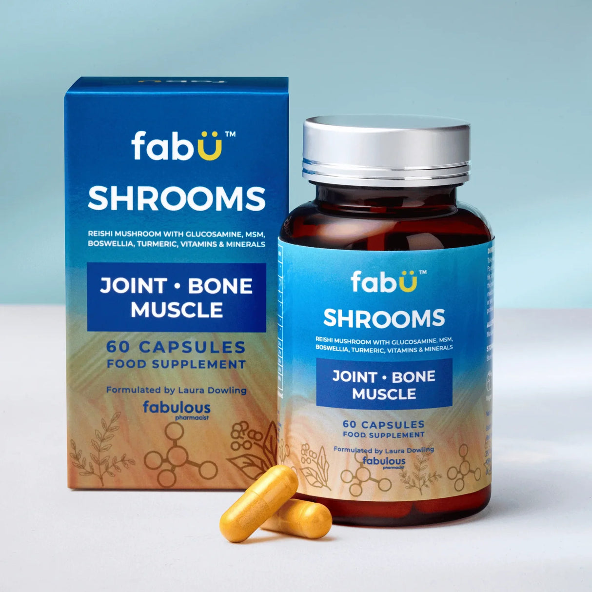 fabÜ Shrooms : Joint, Bone, Muscle