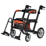 Glide 2-in-1 Rollator & Wheelchair