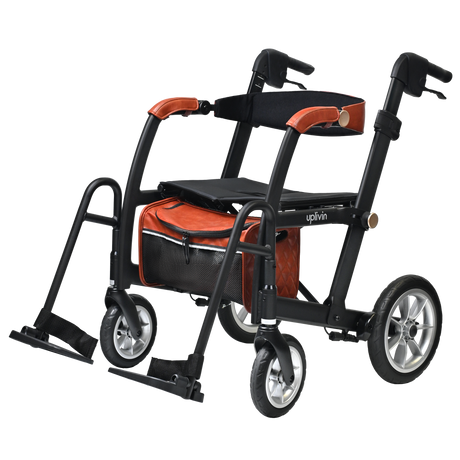 Glide 2-in-1 Rollator & Wheelchair