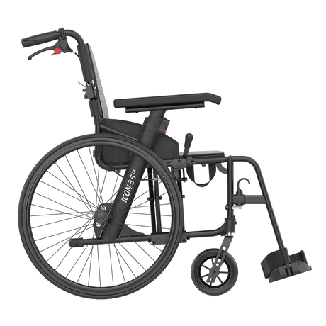 ICON 35Lx Transport Wheelchair