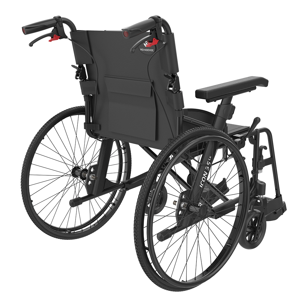 ICON 35Lx Transport Wheelchair