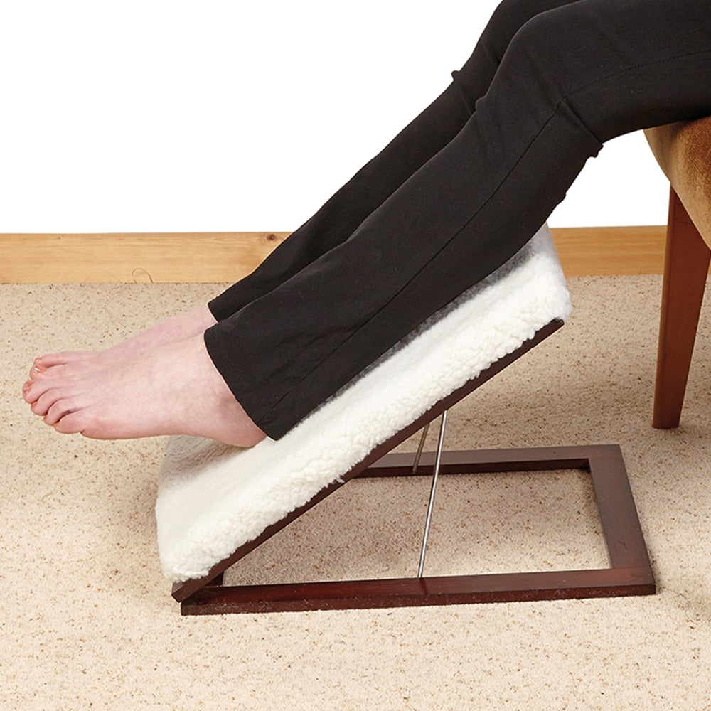 Foldaway Adjustable Position Footstool