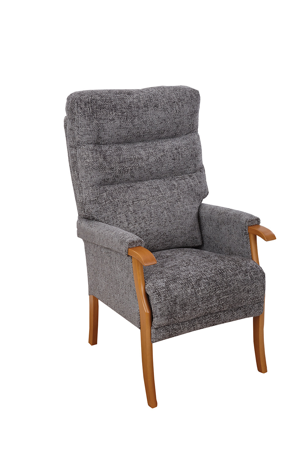 Orwell High-Backed Oak Fireside Chair