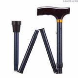Folding Adjustable Walking Stick - various sizes and colours