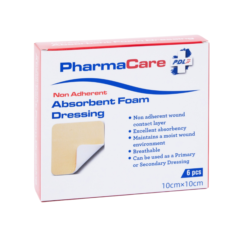 PharmaCare Non Adherent Foam Dressing