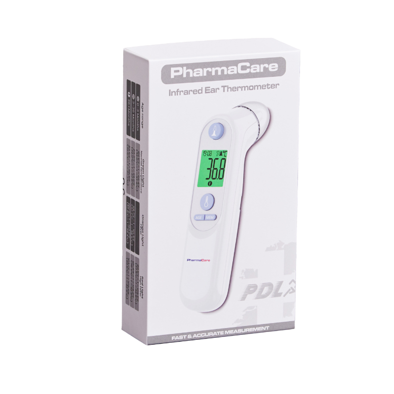 PharmaCare Infrared Ear Thermometer