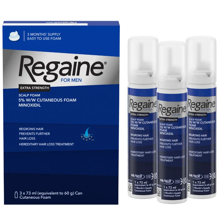Regaine Extra Strength 5% Hair Loss Foam for Men