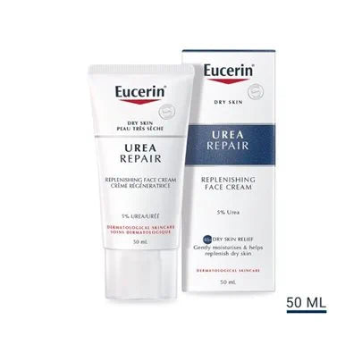Eucerin UreaRepair Replenishing Face Cream 5% Urea 50ml