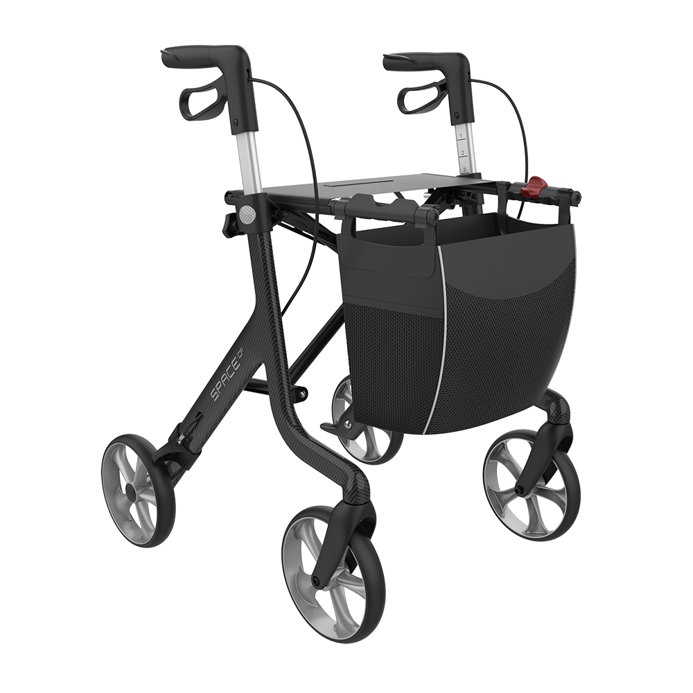 Space CF Ultralight 4-wheel Rollator