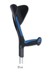 Advance Blue Elbow Crutch with Soft Grips (Pair)