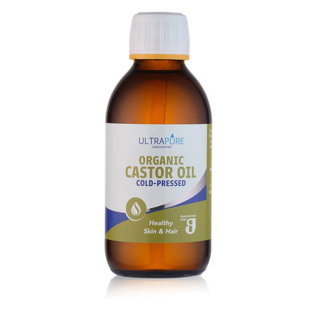 ORGANIC CASTOR OIL COLDPRESSED ULTRAPURE 200ML