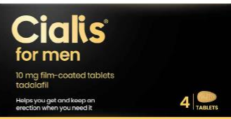 Cialis for men 10mg film-coated tablets tadalafil