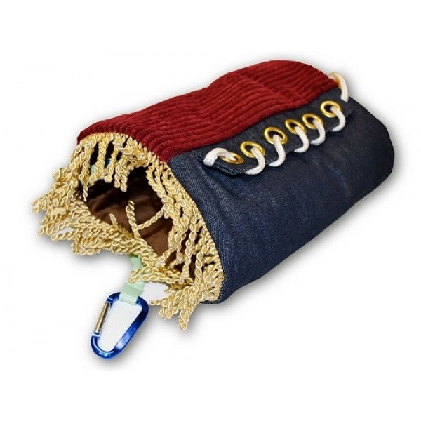 Denim & Cord Fiddle Muff