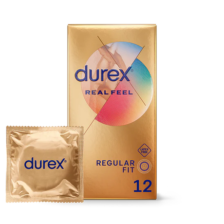 Durex Real Feel Condoms 12s