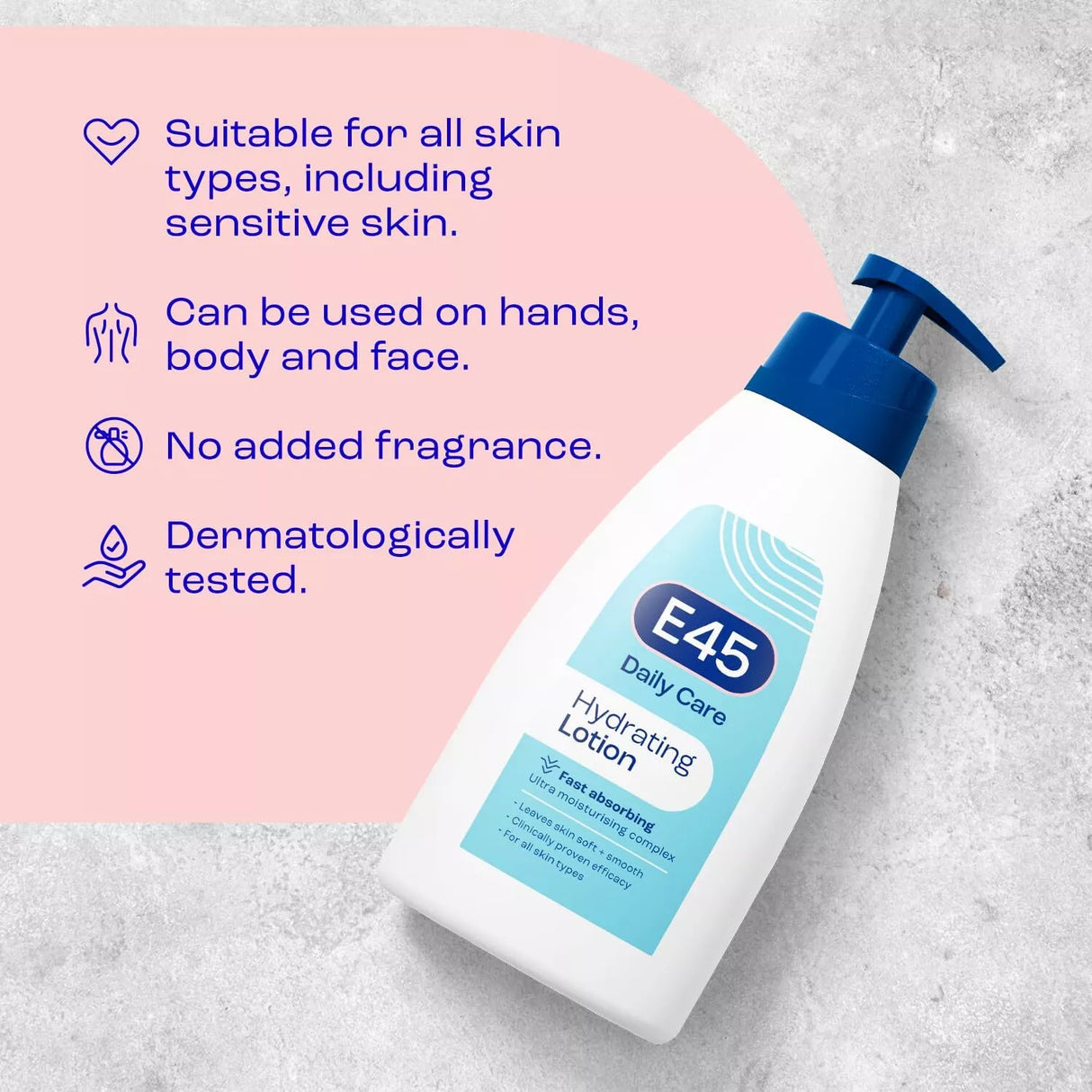 E45 Daily Care Hydrating  Lotion 400ml