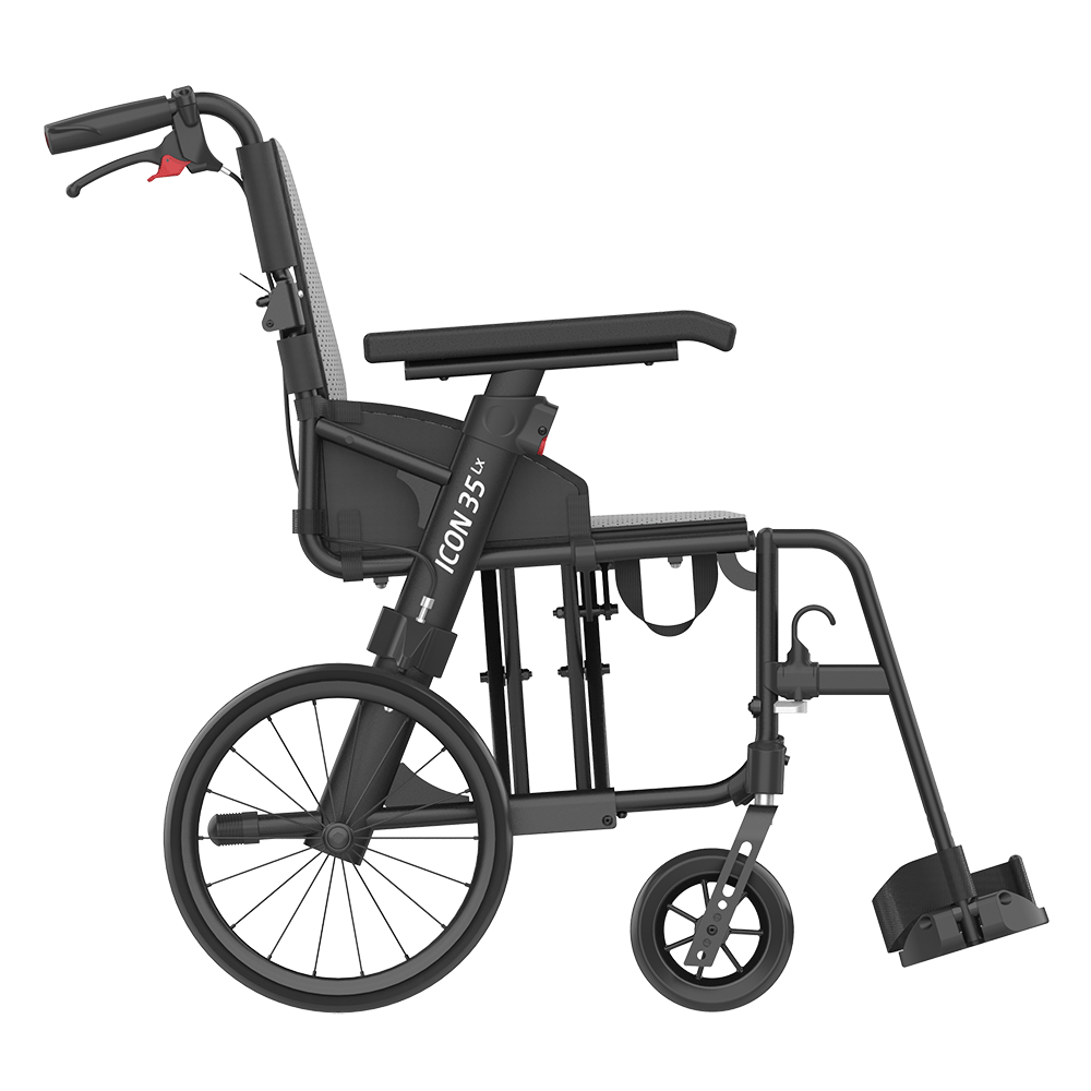 Icon 35 Lx Premium Lightweight Transfer Wheelchair