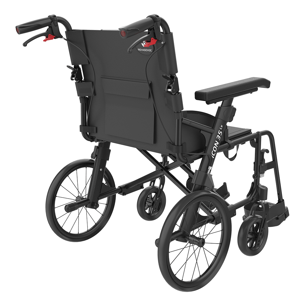Icon 35 Lx Premium Lightweight Transfer Wheelchair