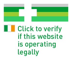 Click to see if the website is operating legally icon