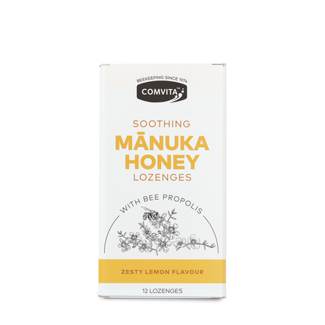 Manuka Honey Lozenges with Propolis Lemon & Honey 12s