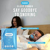 Naze Strip Combo Nose and Mouth Tape (30 Pieces)