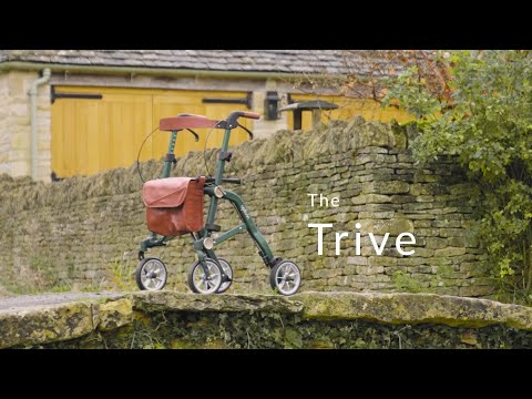 Trive Compact Folding 4-wheel Rollator