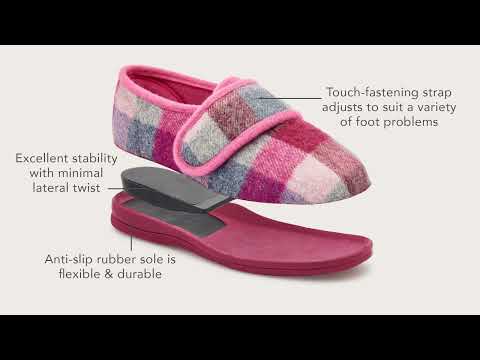 CosyFeet Holly Ladies Slipper