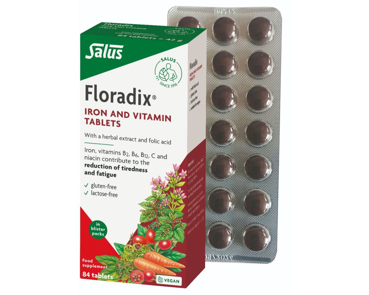 Floradix Iron Tablets 84TABS