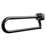 SecuCare Toilet bar foldable Premium black 700mm