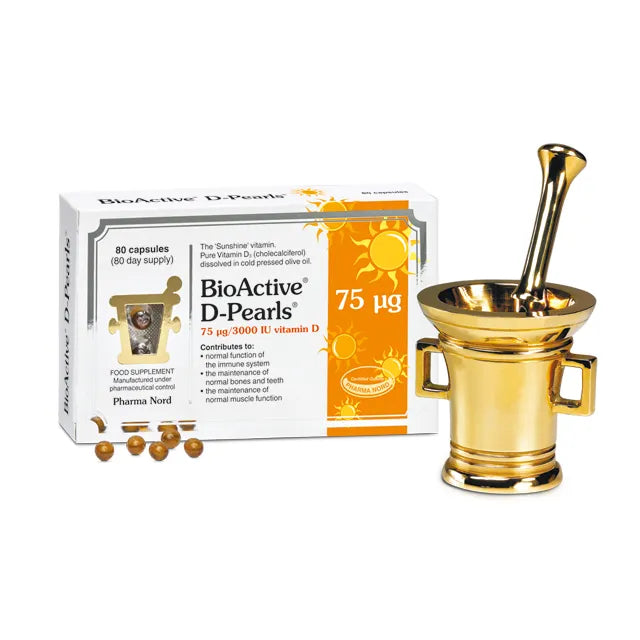 Pharma Nord Bioactive D Pearls 75ug Capsules