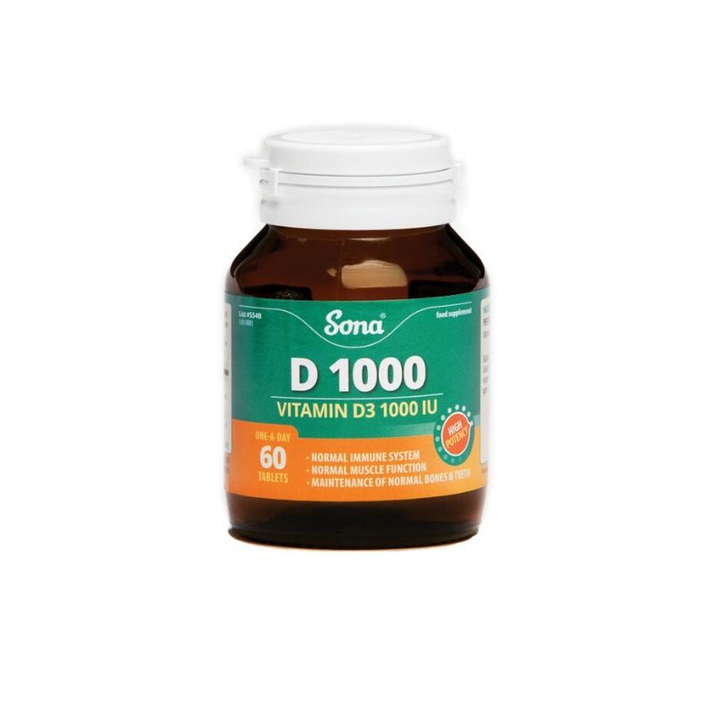 Sona D1000 (1000IU of Vitamin D3)