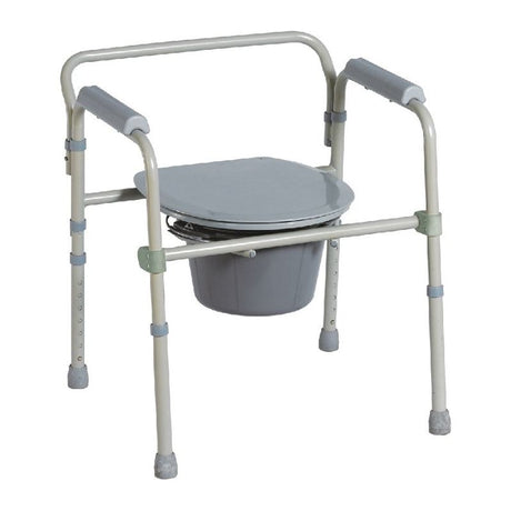 Folding Commode Chair with bucket